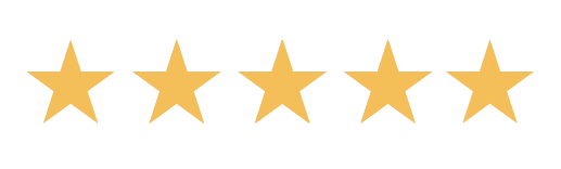 5-star customer rating graphic